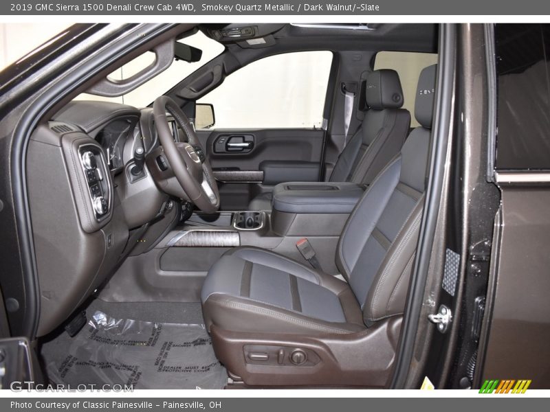 Smokey Quartz Metallic / Dark Walnut/­Slate 2019 GMC Sierra 1500 Denali Crew Cab 4WD