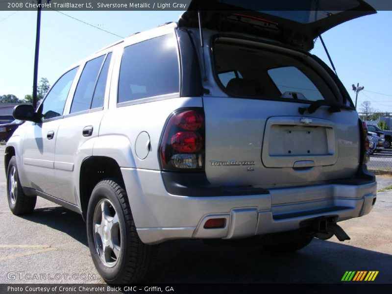 Silverstone Metallic / Light Gray 2008 Chevrolet TrailBlazer LS