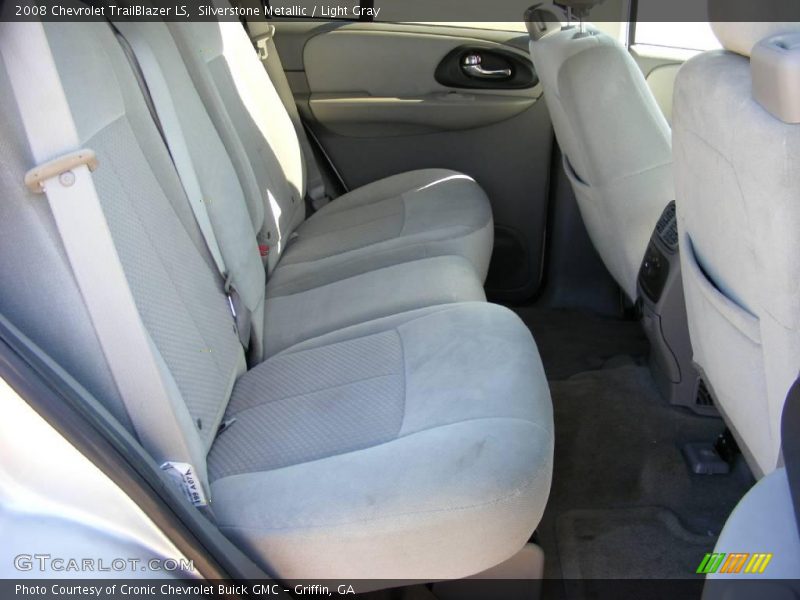 Silverstone Metallic / Light Gray 2008 Chevrolet TrailBlazer LS