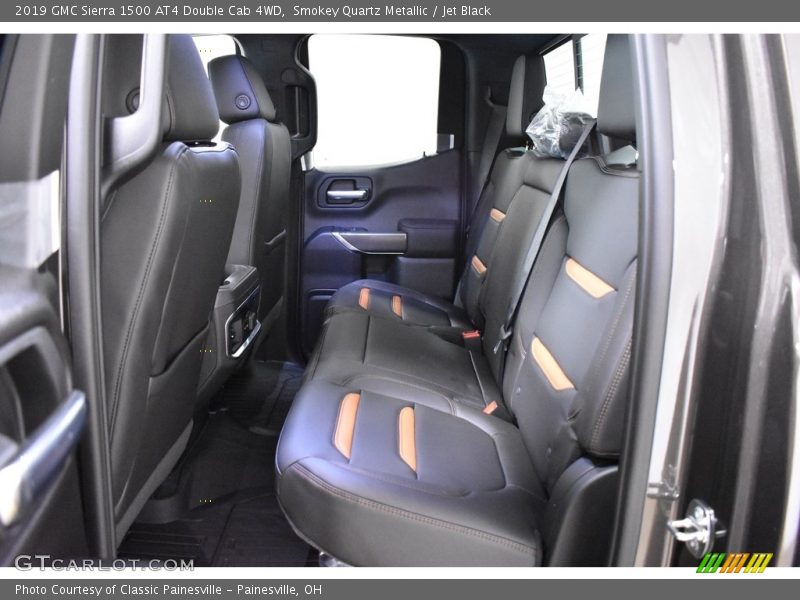 Smokey Quartz Metallic / Jet Black 2019 GMC Sierra 1500 AT4 Double Cab 4WD