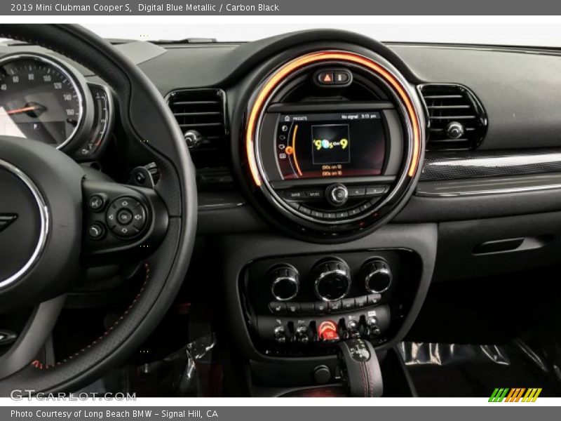 Digital Blue Metallic / Carbon Black 2019 Mini Clubman Cooper S