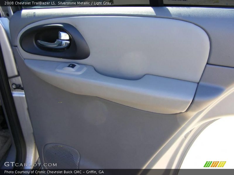 Silverstone Metallic / Light Gray 2008 Chevrolet TrailBlazer LS