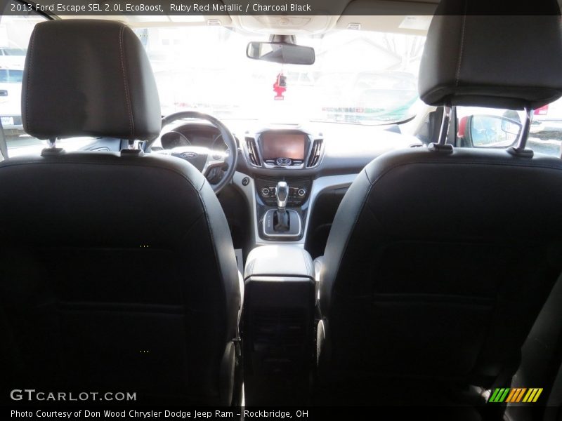 Ruby Red Metallic / Charcoal Black 2013 Ford Escape SEL 2.0L EcoBoost