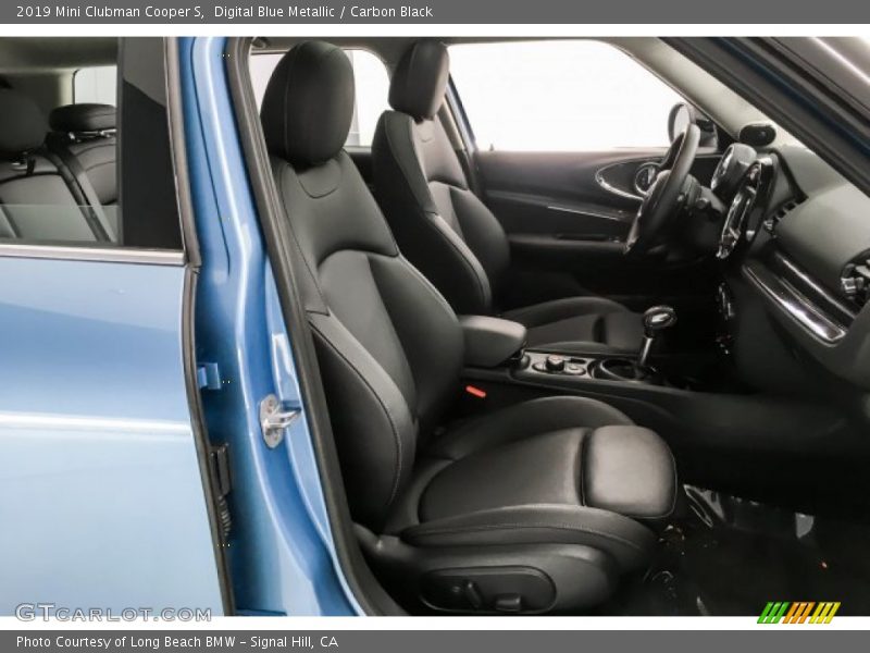 Digital Blue Metallic / Carbon Black 2019 Mini Clubman Cooper S