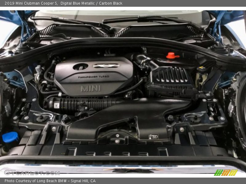 Digital Blue Metallic / Carbon Black 2019 Mini Clubman Cooper S