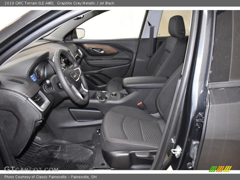 Graphite Gray Metallic / Jet Black 2019 GMC Terrain SLE AWD