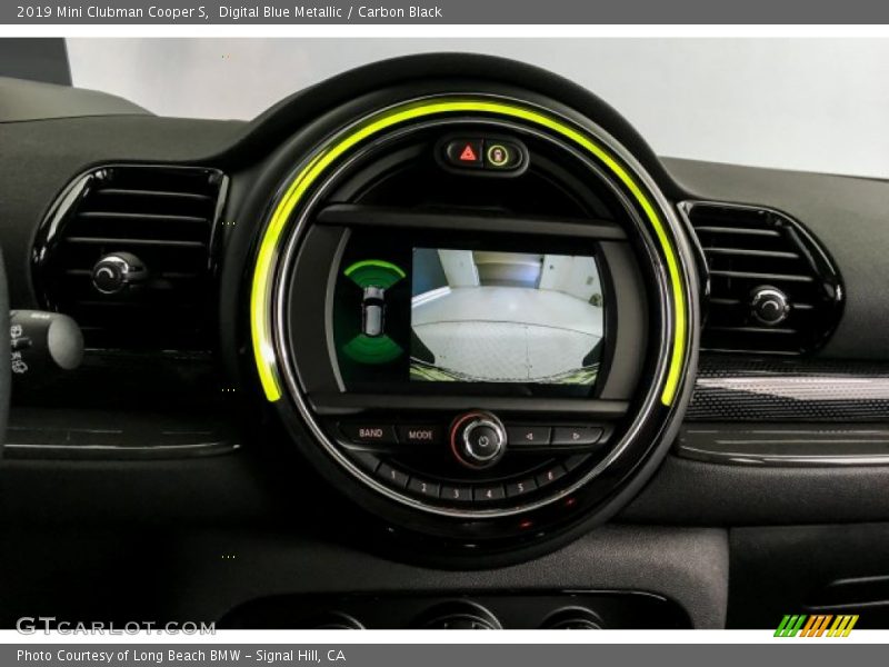Digital Blue Metallic / Carbon Black 2019 Mini Clubman Cooper S