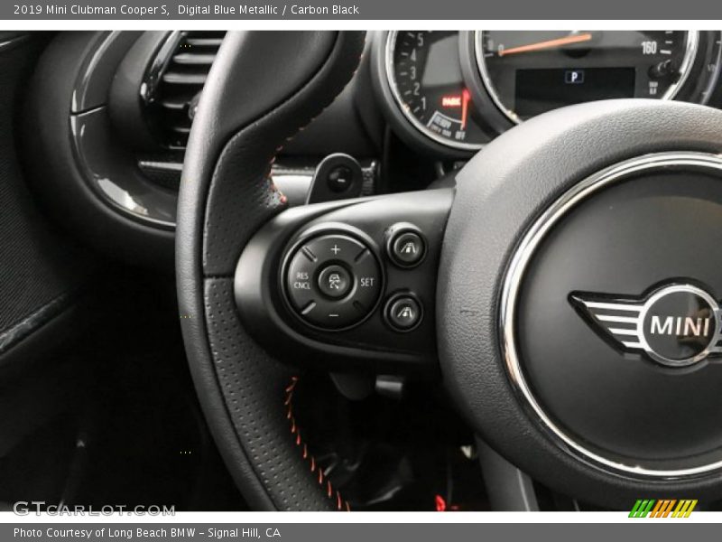 Digital Blue Metallic / Carbon Black 2019 Mini Clubman Cooper S