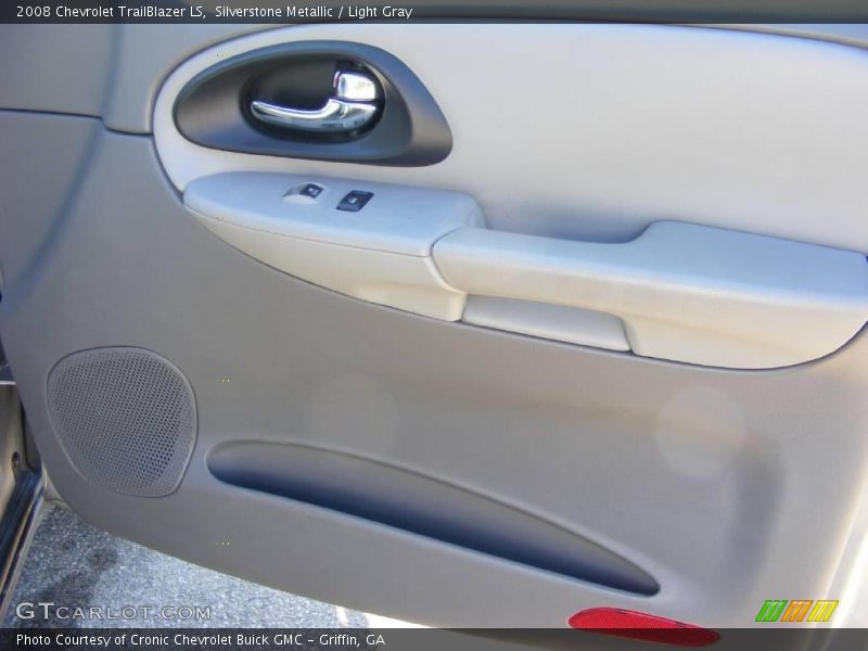 Silverstone Metallic / Light Gray 2008 Chevrolet TrailBlazer LS