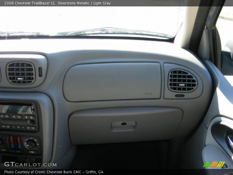 Silverstone Metallic / Light Gray 2008 Chevrolet TrailBlazer LS