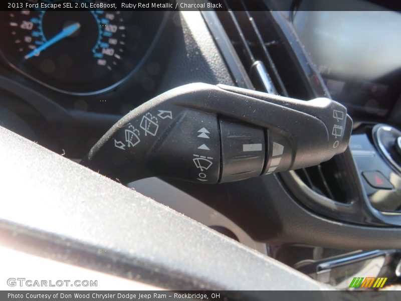Ruby Red Metallic / Charcoal Black 2013 Ford Escape SEL 2.0L EcoBoost