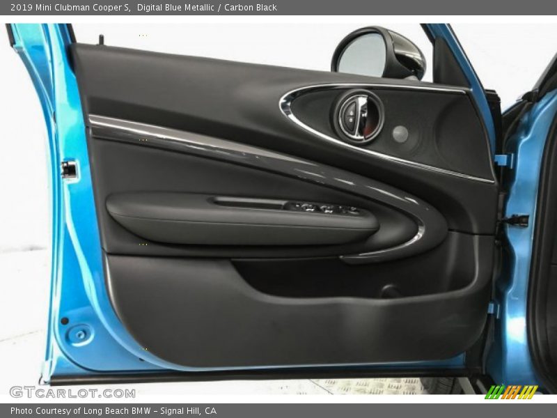 Digital Blue Metallic / Carbon Black 2019 Mini Clubman Cooper S