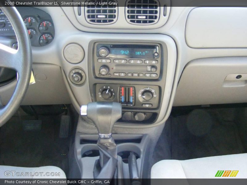 Silverstone Metallic / Light Gray 2008 Chevrolet TrailBlazer LS