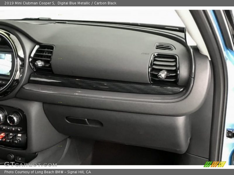 Digital Blue Metallic / Carbon Black 2019 Mini Clubman Cooper S