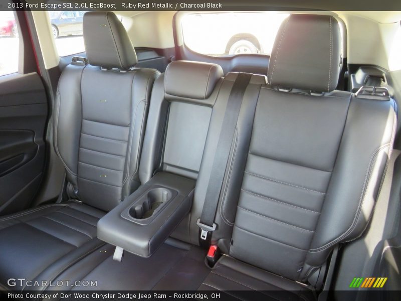 Ruby Red Metallic / Charcoal Black 2013 Ford Escape SEL 2.0L EcoBoost
