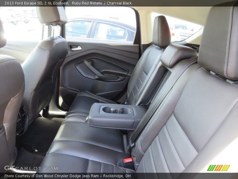 Ruby Red Metallic / Charcoal Black 2013 Ford Escape SEL 2.0L EcoBoost