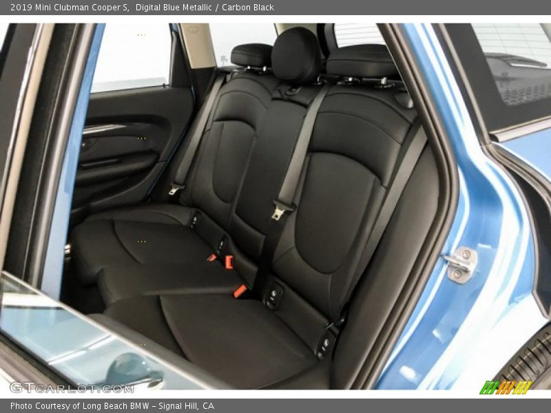 Digital Blue Metallic / Carbon Black 2019 Mini Clubman Cooper S