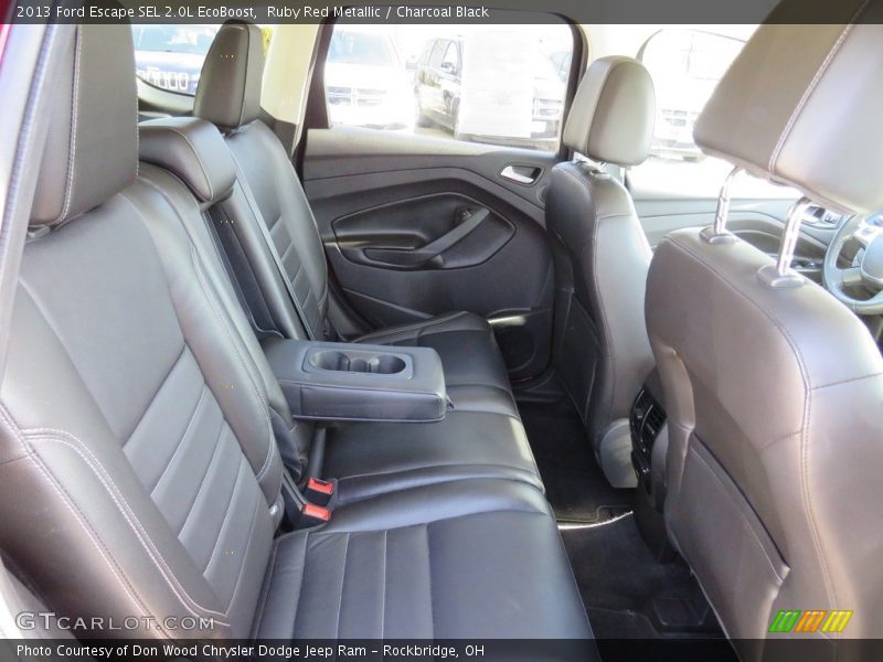 Ruby Red Metallic / Charcoal Black 2013 Ford Escape SEL 2.0L EcoBoost