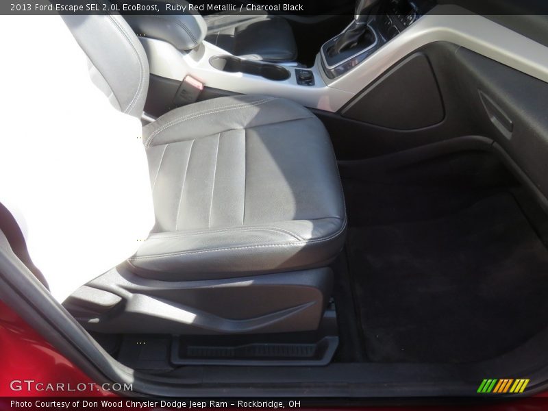 Ruby Red Metallic / Charcoal Black 2013 Ford Escape SEL 2.0L EcoBoost