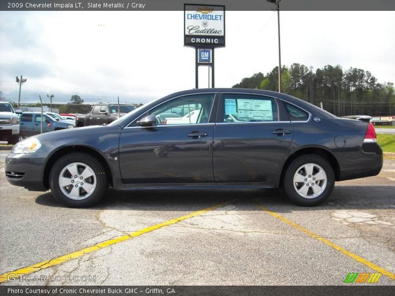 Slate Metallic / Gray 2009 Chevrolet Impala LT