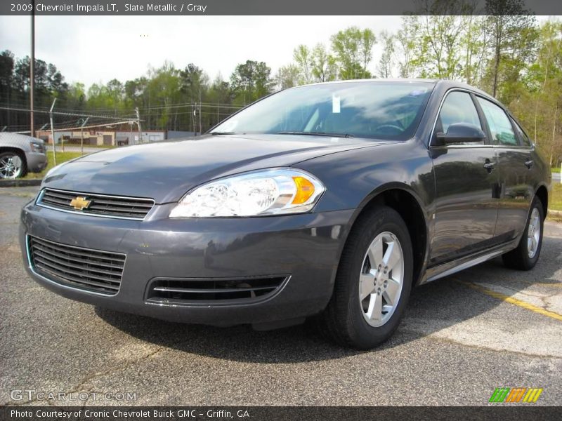 Slate Metallic / Gray 2009 Chevrolet Impala LT