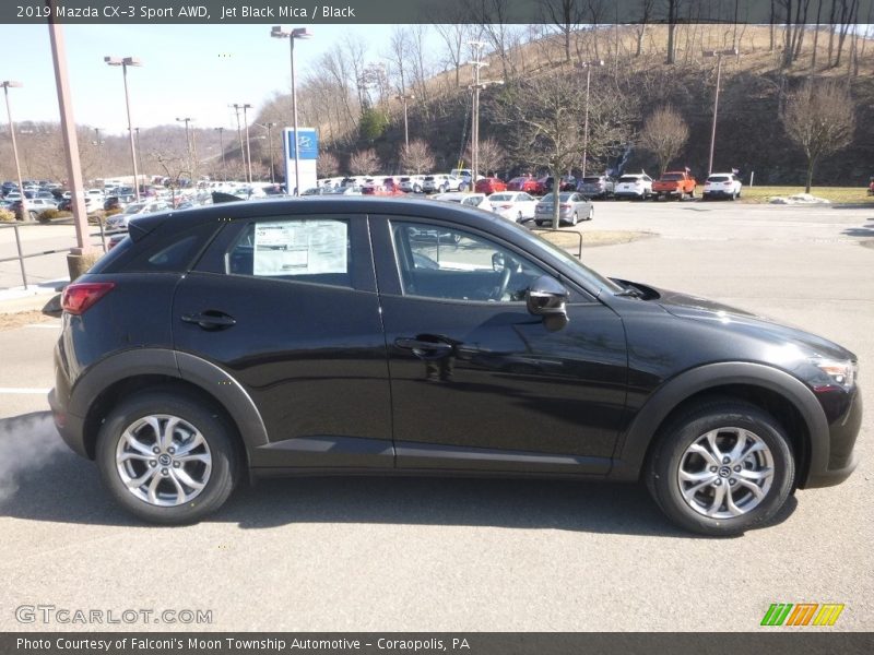 Jet Black Mica / Black 2019 Mazda CX-3 Sport AWD