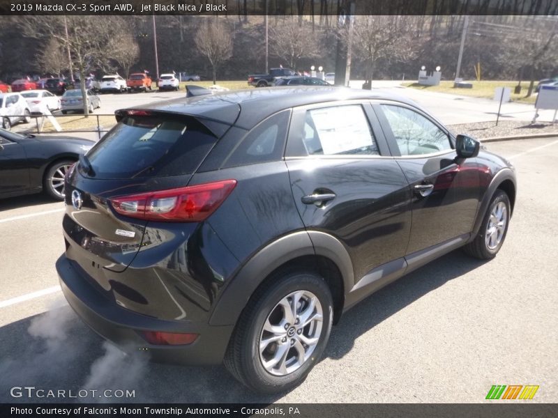 Jet Black Mica / Black 2019 Mazda CX-3 Sport AWD