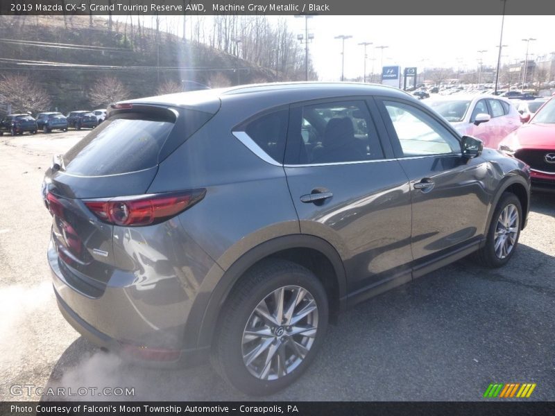 Machine Gray Metallic / Black 2019 Mazda CX-5 Grand Touring Reserve AWD