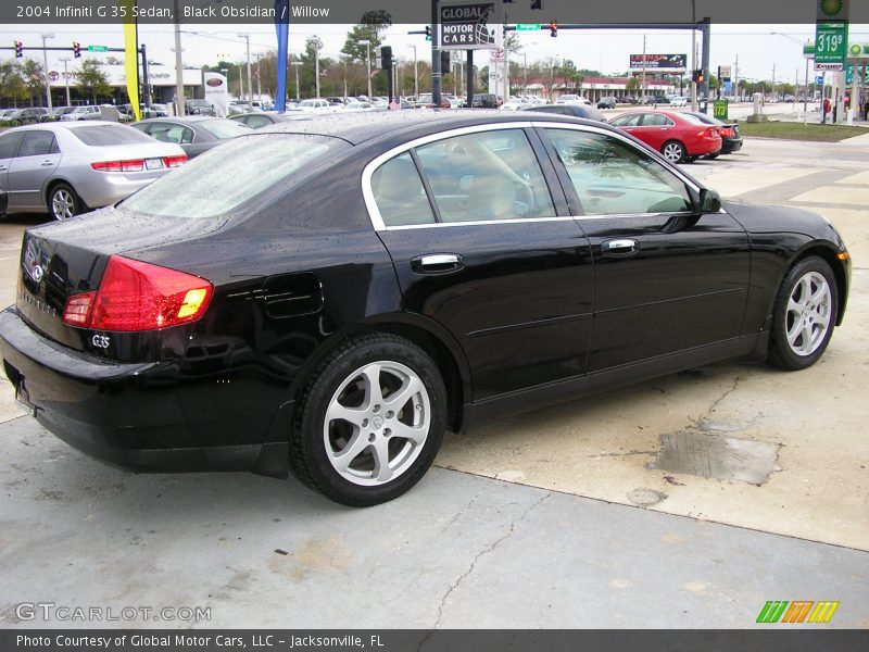 Black Obsidian / Willow 2004 Infiniti G 35 Sedan