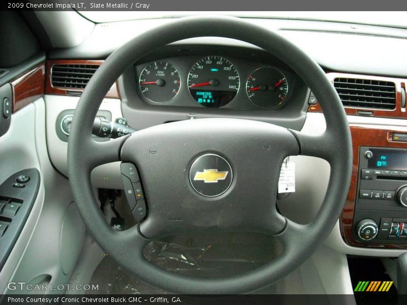 Slate Metallic / Gray 2009 Chevrolet Impala LT