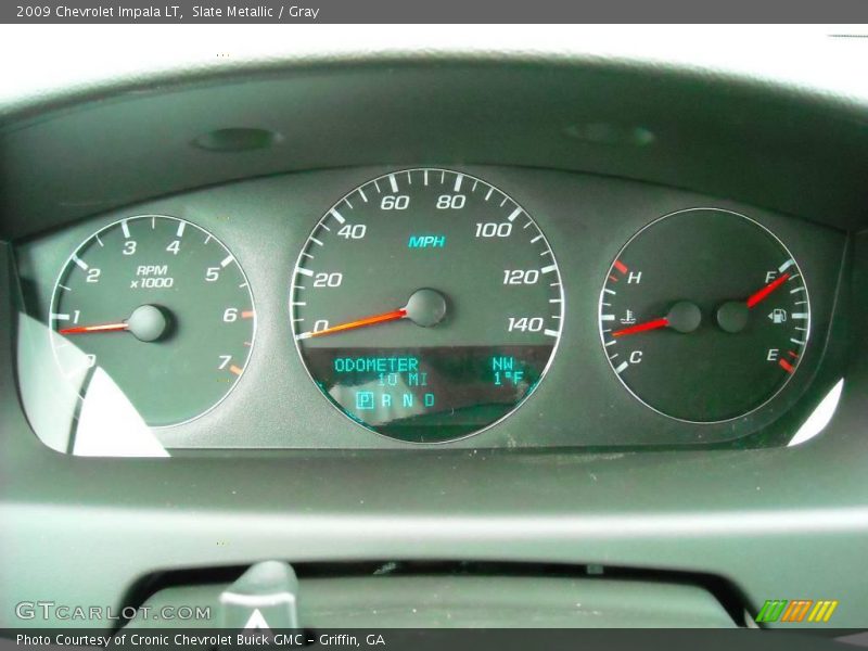 Slate Metallic / Gray 2009 Chevrolet Impala LT