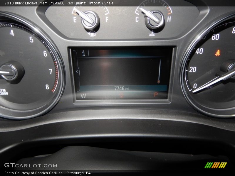 Red Quartz Tintcoat / Shale 2018 Buick Enclave Premium AWD