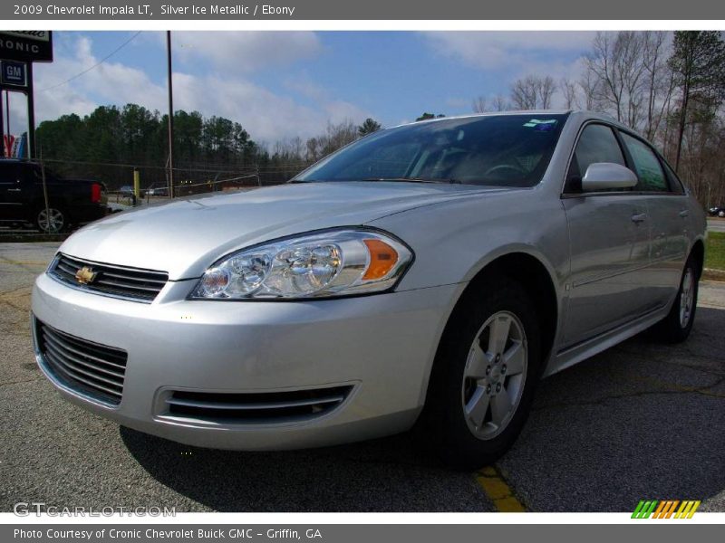 Silver Ice Metallic / Ebony 2009 Chevrolet Impala LT