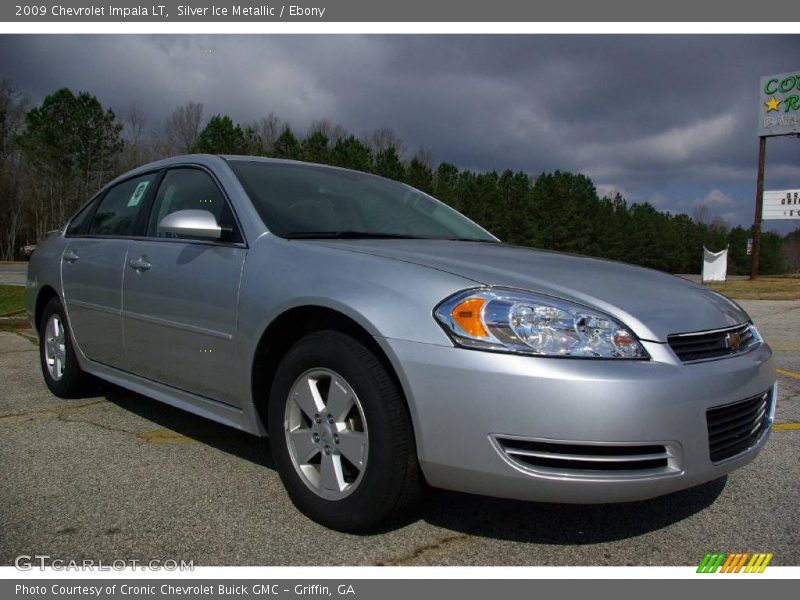 Silver Ice Metallic / Ebony 2009 Chevrolet Impala LT