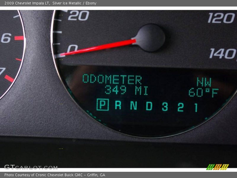 Silver Ice Metallic / Ebony 2009 Chevrolet Impala LT