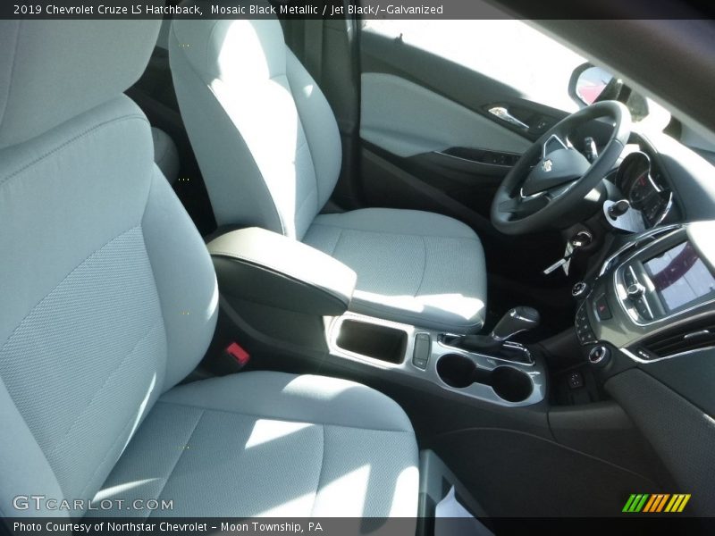 Mosaic Black Metallic / Jet Black/­Galvanized 2019 Chevrolet Cruze LS Hatchback