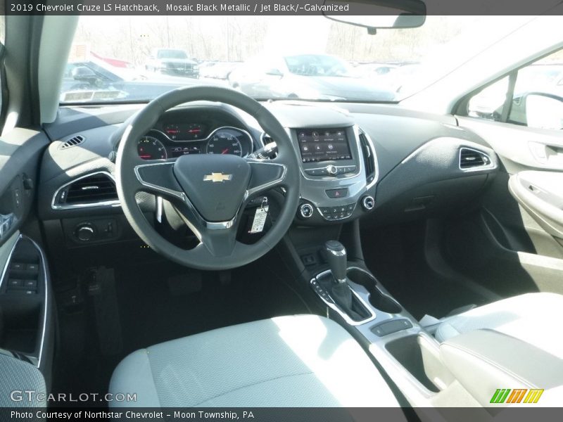 Mosaic Black Metallic / Jet Black/­Galvanized 2019 Chevrolet Cruze LS Hatchback
