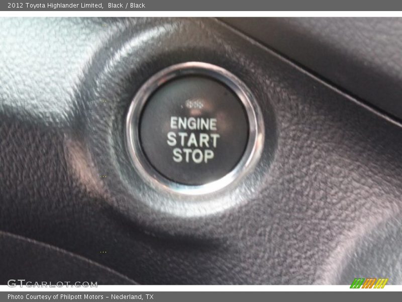 Black / Black 2012 Toyota Highlander Limited