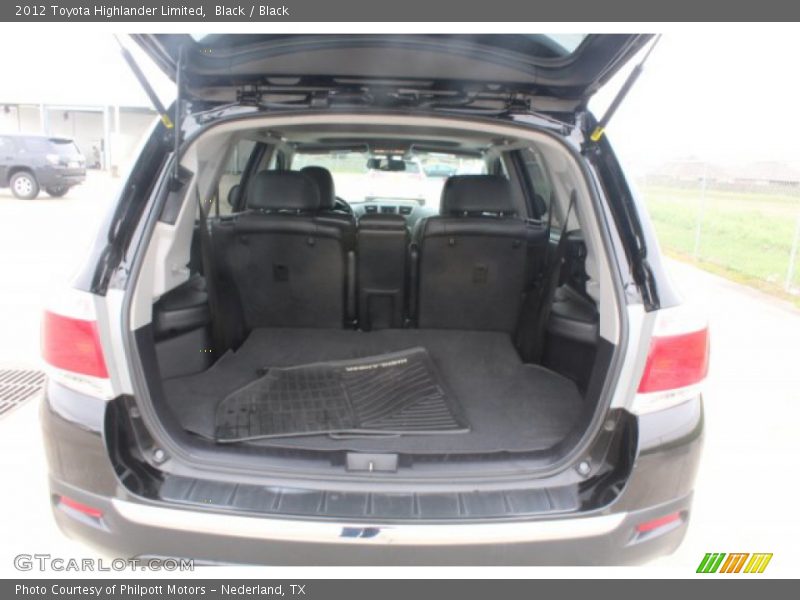 Black / Black 2012 Toyota Highlander Limited