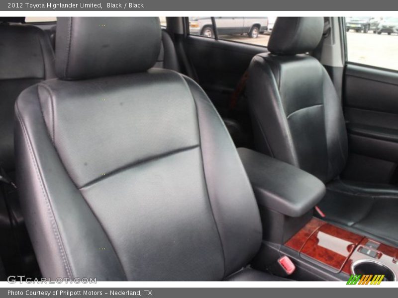 Black / Black 2012 Toyota Highlander Limited