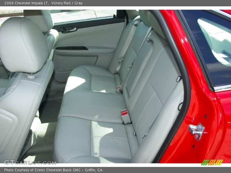 Victory Red / Gray 2009 Chevrolet Impala LT
