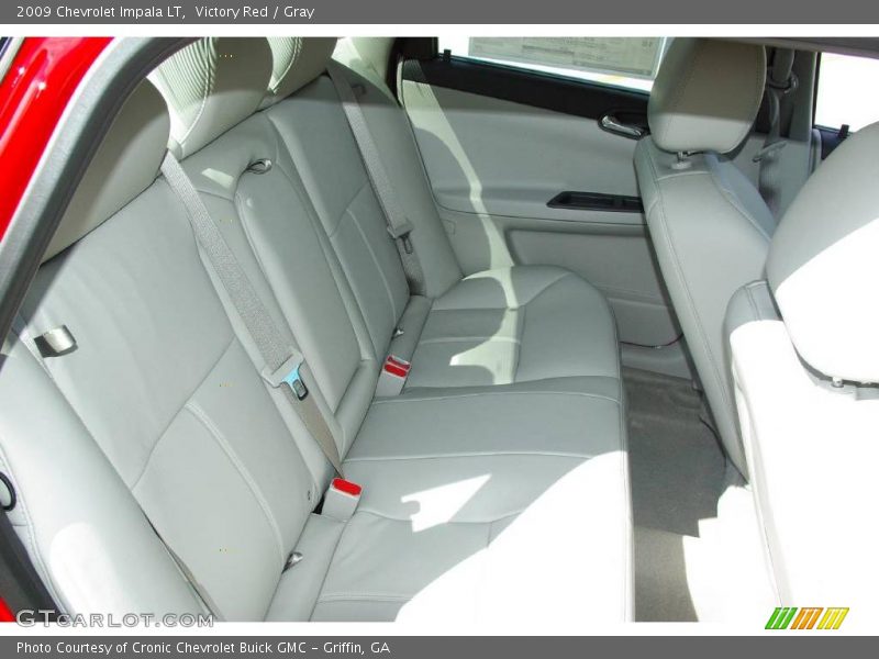Victory Red / Gray 2009 Chevrolet Impala LT