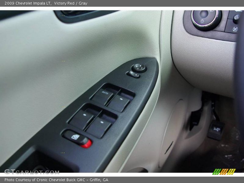 Victory Red / Gray 2009 Chevrolet Impala LT