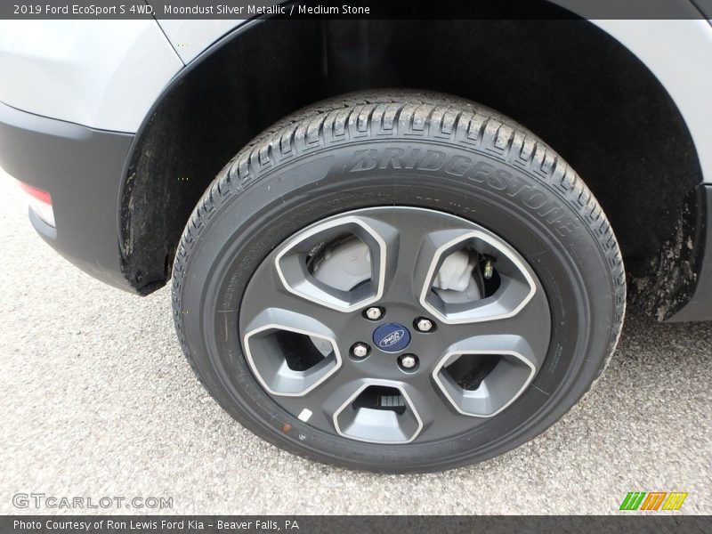 Moondust Silver Metallic / Medium Stone 2019 Ford EcoSport S 4WD