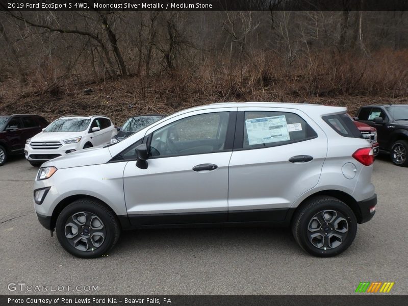  2019 EcoSport S 4WD Moondust Silver Metallic