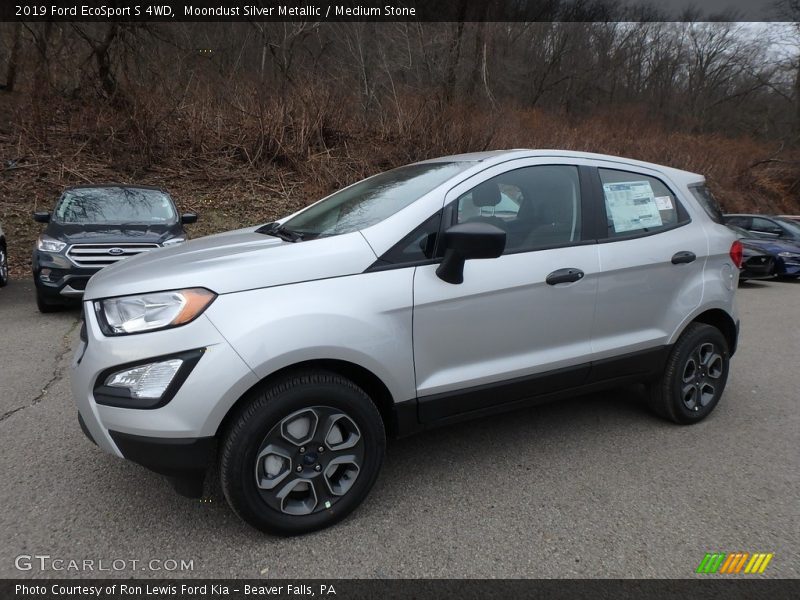 Front 3/4 View of 2019 EcoSport S 4WD