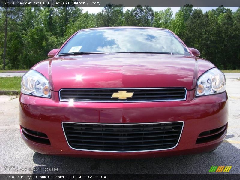 Red Jewel Tintcoat / Ebony 2009 Chevrolet Impala LT