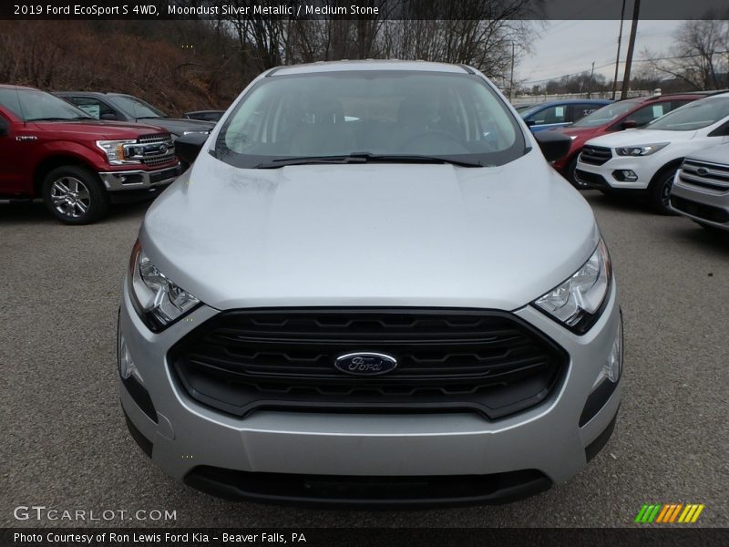 Moondust Silver Metallic / Medium Stone 2019 Ford EcoSport S 4WD