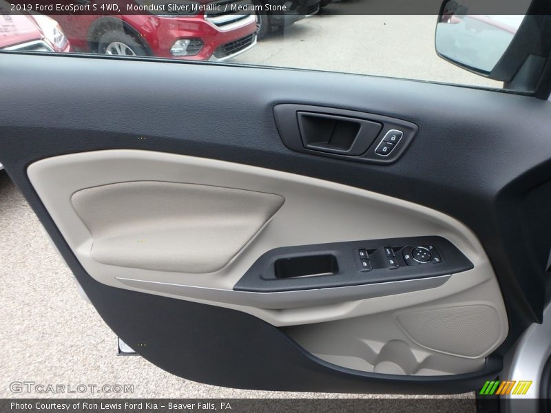 Moondust Silver Metallic / Medium Stone 2019 Ford EcoSport S 4WD
