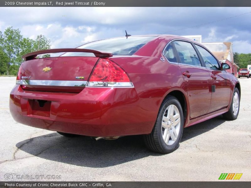 Red Jewel Tintcoat / Ebony 2009 Chevrolet Impala LT